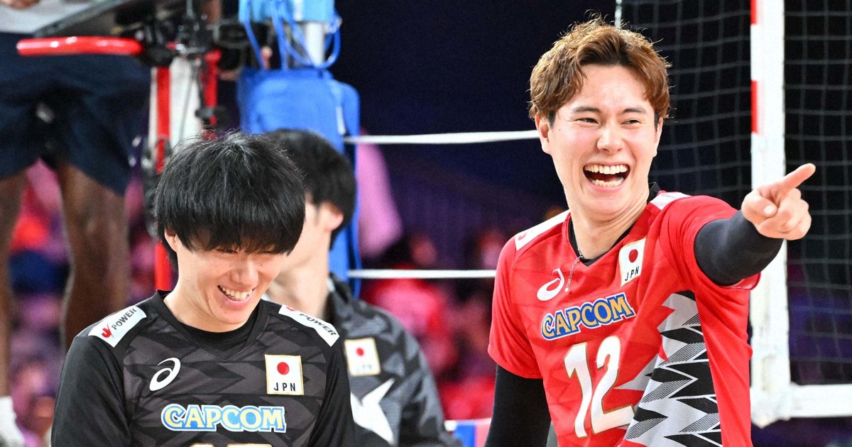 日本、ドイツを破り5勝目 バレーボール・ネーションズリーグ男子 [写真