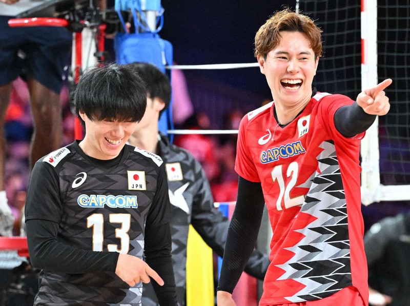 日本、ドイツを破り5勝目 バレーボール・ネーションズリーグ男子
