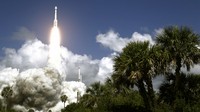 Boeing's Starliner capsule, atop an Atlas V rocket, lifts off at Space Launch Complex 41, in Cape Canaveral, Fla., on Wednesday, June 5, 2024. NASA astronauts Butch Wilmore and Suni Williams are headed to the International Space Station. (AP Photo/Chris O'Meara) 