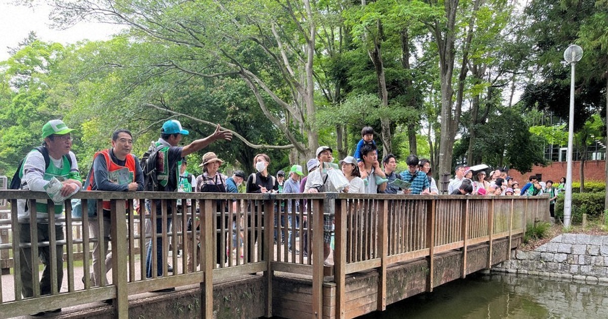 市営洞峰公園のあり方を考えて 園内歩くイベント つくば ／茨城 | 毎日新聞