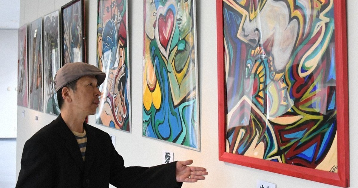 力強い筆致、魂込め 出雲で三原さん個展 18日まで ／島根 | 毎日新聞