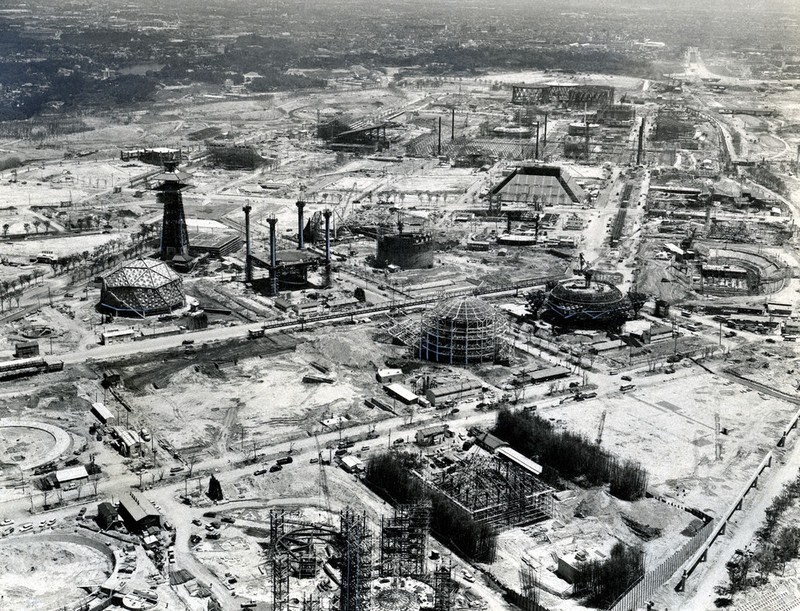 EXPO'70 日本万国博覧会　会場建設工事起工式記念　昭和42年3月15日 EXPO'70 日本万国博覧会会場建設工事起工式記念昭和42年3月15日