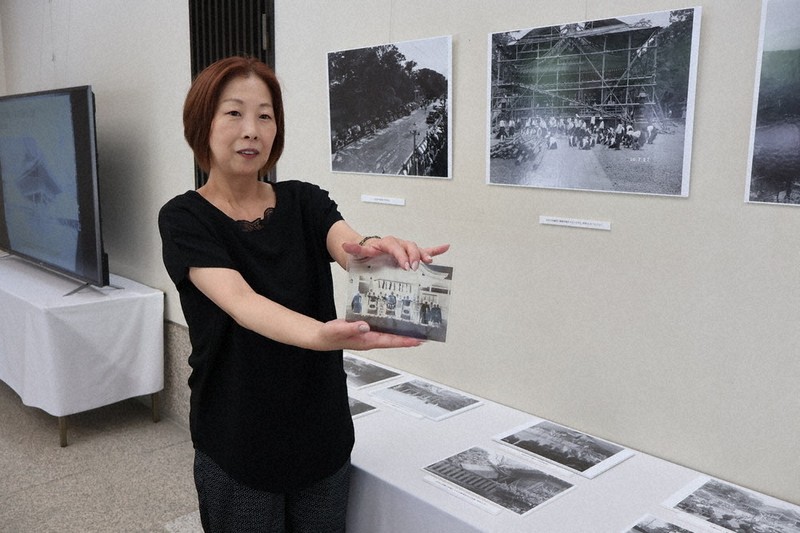 ガラス乾板レプリカで 大正から昭和戦前の貴重な記録 三嶋大社、きょう