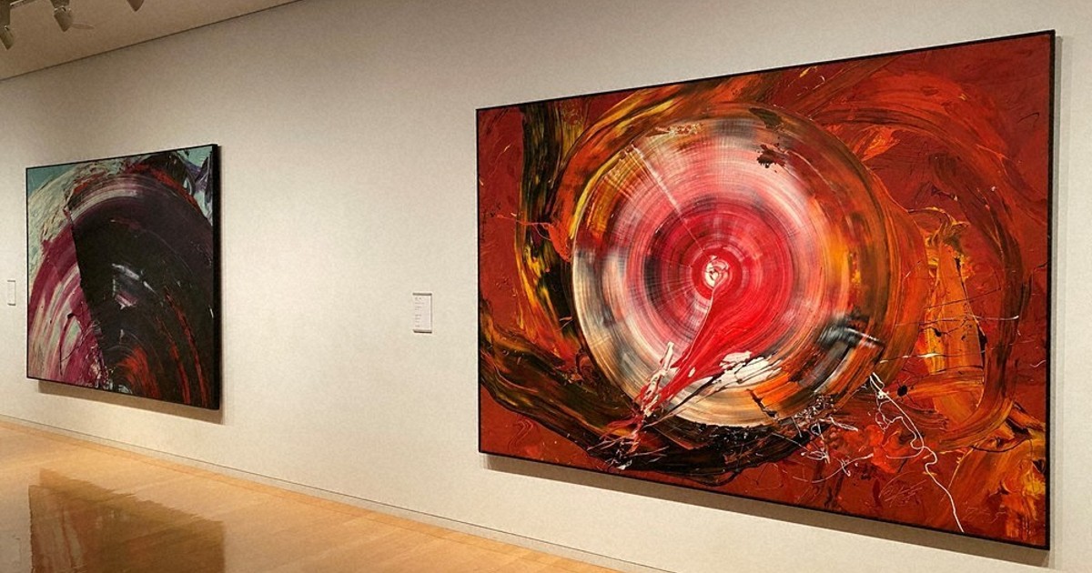 ART：うねる生気、代表作一堂 生誕100年、白髪一雄展 兵庫