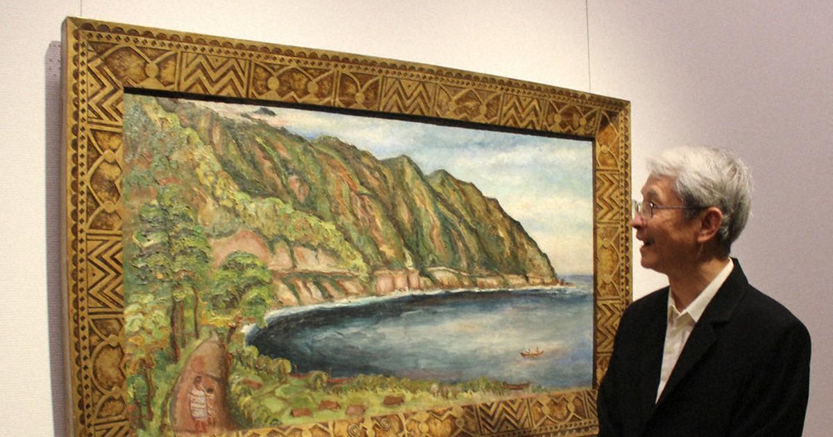 防府市所有の風景画、台湾博物館で展示へ 台湾近代美術の巨匠