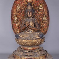 大日如来座像の内部に仏像や巻物 X線CTで確認 国史跡・普門院 [写真