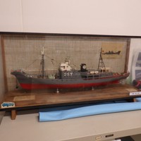 第25Ｔ　日本捕鯨船　大型模型 第25T 日本捕鯨船 大型模型