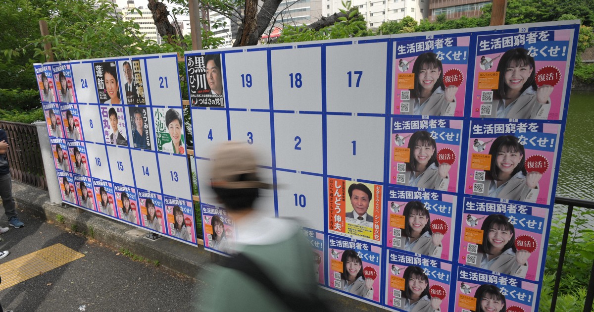 品位」はどこへ 選挙ポスター問題が再燃 新たな規制も限界 [写真特集6