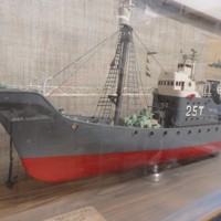 第25Ｔ　日本捕鯨船　大型模型 第25T 日本捕鯨船 大型模型 日本海軍 潜水母艦 大鯨