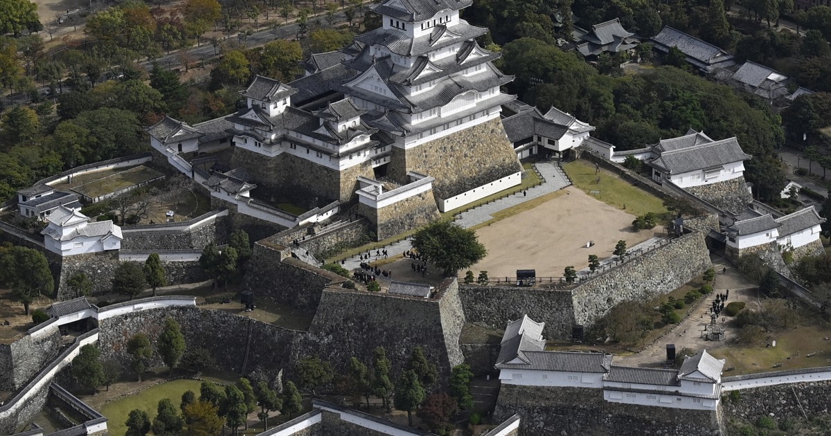 余録：世界遺産・姫路城の天守までの経路は迷路のように… | 毎日新聞