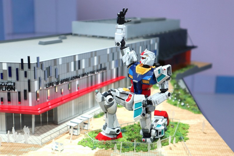 万博会場へ「行きまーす！」 実物大ガンダム、パビリオンに展示へ