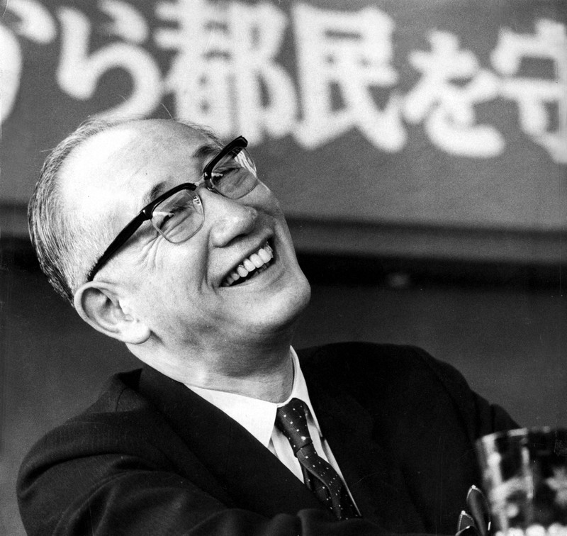 あの文豪とも戦った美濃部革新都政12年 プレーバック都知事選 | 毎日新聞