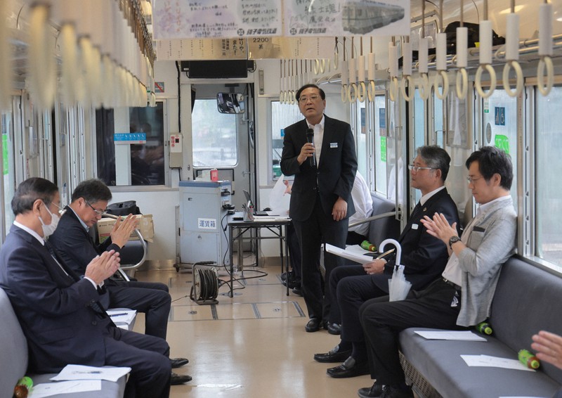 銚子電鉄が株主総会、会場は… 3期連続黒字は「ぬれ煎餅」のおかげ