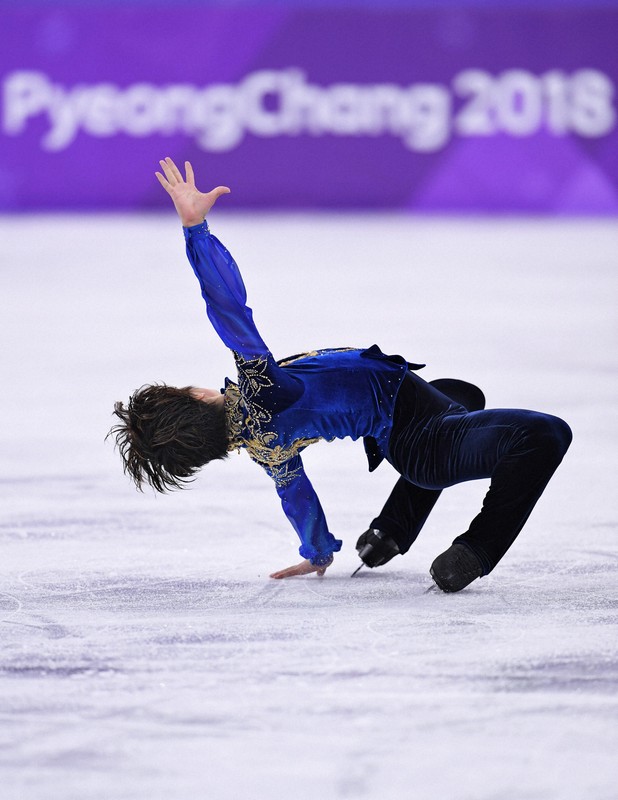 観客を魅了するフィギュアスケーター 宇野昌磨の表情 [写真特集1