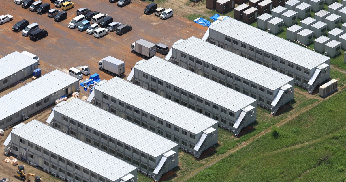 被災地の作業員向け巨大仮設宿舎 建設に半年かかった理由 | 毎日新聞