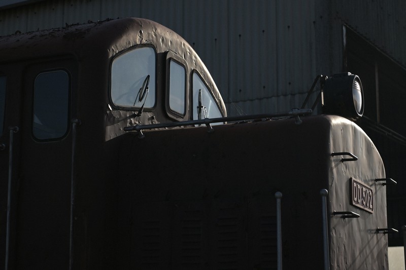 関東鉄道「DD502」 ひとりぼっちのカバさん [写真特集1/38