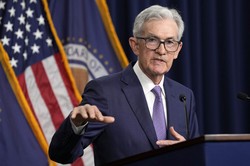 米FRBのパウエル議長＝AP