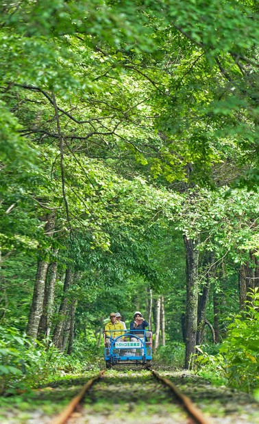 photoリポート トロッコ王国美深 廃線が「地域の宝」に ／北海道