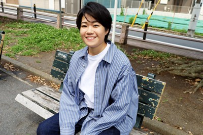 東海大大学院生の斉藤奈月さん＝横浜市で2024年6月4日、宮川佐知子撮影