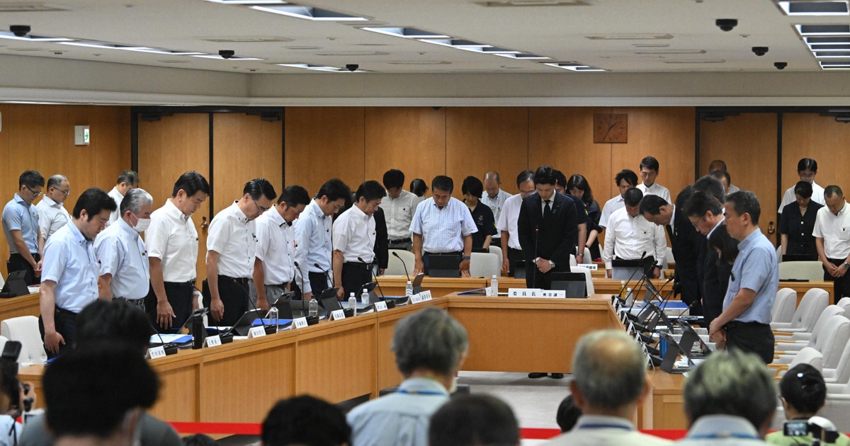兵庫県の斎藤知事のパワハラの疑い調査「百条委員会」 死亡した元局長