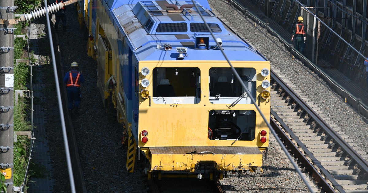 東海道新幹線の復旧遅れ 「衝突した保守車両、破損ひどく」 | 毎日新聞