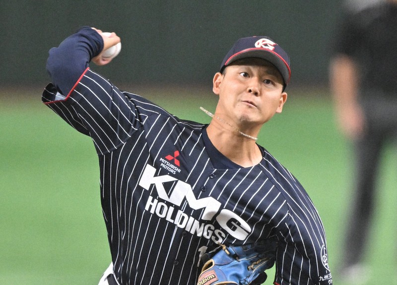 最速156キロマーク、KMGの木下里都 大会屈指の右腕 都市対抗 | 毎日新聞 最速156キロマーク、KMGの木下里都 大会屈指の右腕 都市対抗 | 毎日新聞