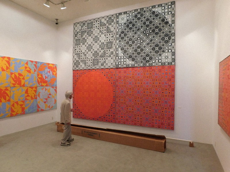★オノサト·トシノブ展図録 1989年 練馬区立美術館 オノサト・トシノブ展 小野里利信 展覧会図録 - 古本買取 2手舎/二手舎