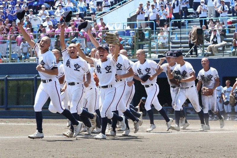 全国高校野球 山梨大会 日本航空、3年ぶりV 東海大甲府に快勝 ／山梨