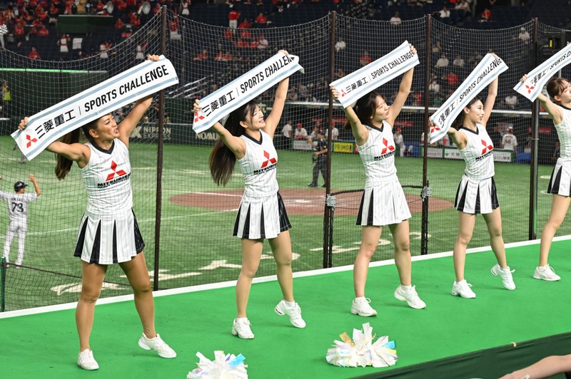 三菱重工West（神戸市・高砂市）の応援団（2回戦） [写真特集1/28