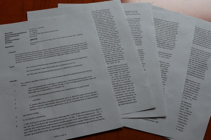 ドイツ、イスラエルへの兵器輸出の認可停止 多数の民間人死亡受け