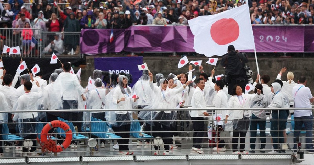 In Photos: Paris Olympics opening ceremony staged along