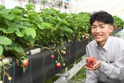 池田康成さん＝福井市大瀬町で、柴山雄太撮影