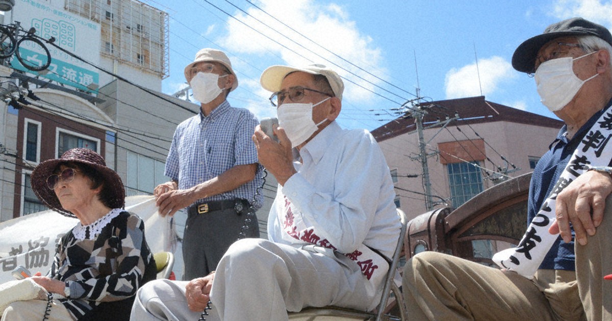 長崎を分断する判決だ」 被爆者認定判決、内容に原告落胆 | 毎日新聞