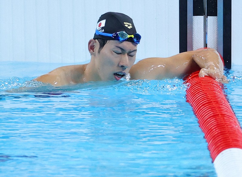 (非売品) 水泳競泳 日本代表 東京オリンピック 支給品 短パン 競泳練習用【Rikako Ikee collection】ショートスパッツ