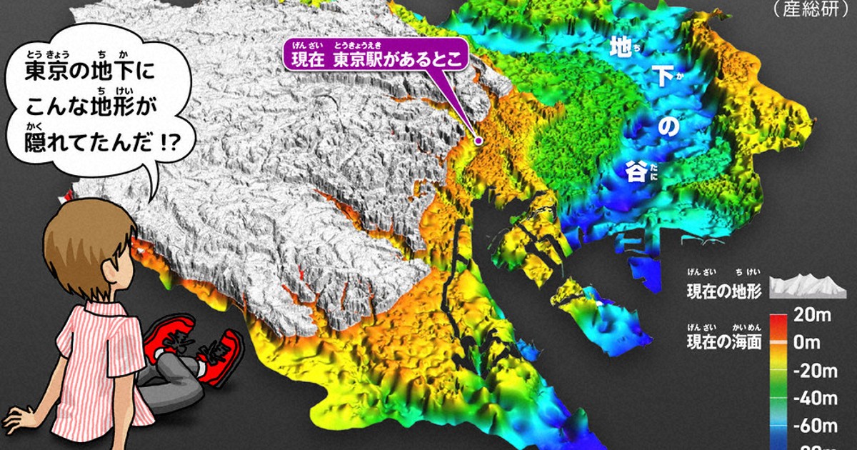 ふしぎのひみつきち：／117 今回のテーマ 東京の地下に大きな谷が