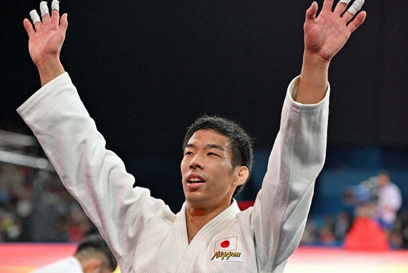 柔道男子81キロ級・永瀬貴規が2連覇 パリ・オリンピック | 毎日新聞