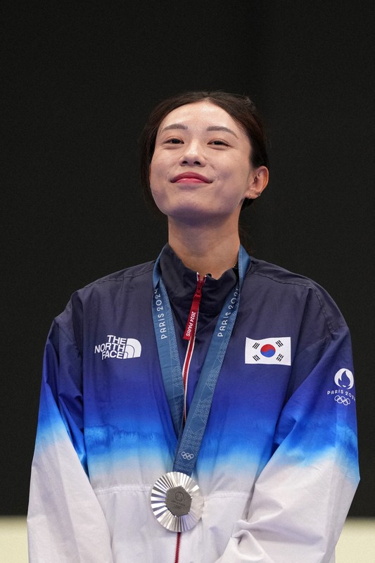 韓国の女性射撃選手「カッコ良すぎ」と話題 マスク氏も興奮 [写真特集1