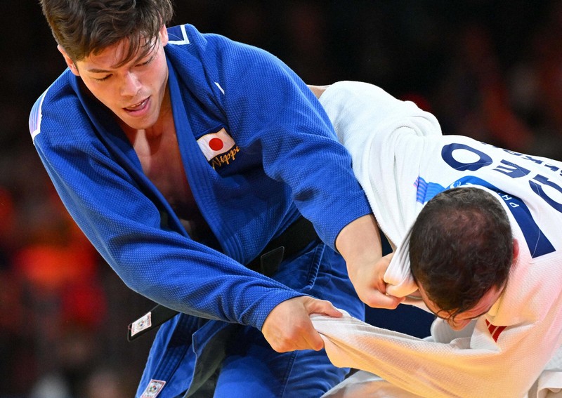 柔道男子90キロ級・村尾三四郎が銀メダル パリ・オリンピック