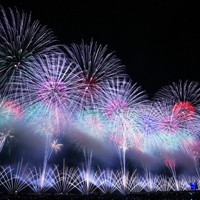 日本三大花火 長岡まつり大花火大会 夜空に大輪の花を咲かす 日本三大花火 長岡まつり大花火大会 夜空に大輪の花を咲かす