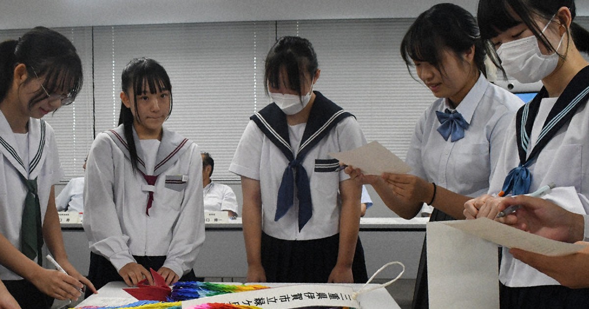 ヒロシマへの学び深めよう 6日・平和記念式典 派遣中学生10人、事前