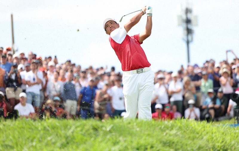 パリ五輪 男子ゴルフ最終ラウンド 松山英樹が銅メダル [写真特集5/21