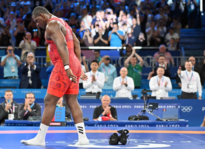 パリ五輪 レスリング男子 キューバのロペスヌネスが5連覇で引退