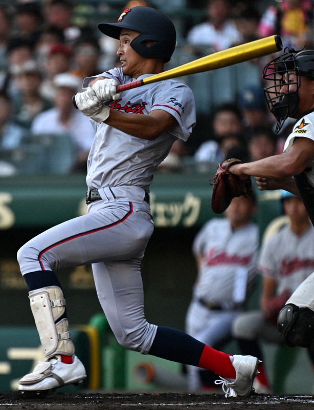 京都国際ー札幌日大（1回戦）全国高校野球2024 夏の甲子園 [写真