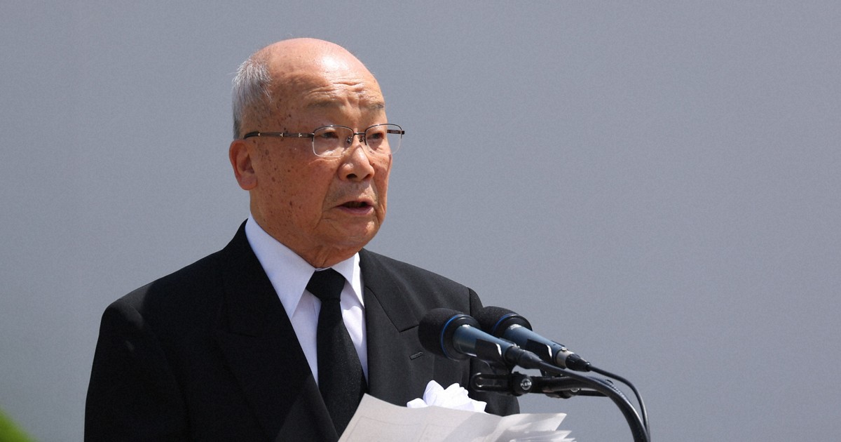 平和は人類共有の世界遺産」 長崎被爆者代表、平和への誓い | 毎日新聞