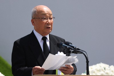 平和は人類共有の世界遺産」 長崎被爆者代表、平和への誓い | 毎日新聞