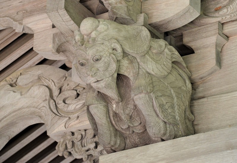 魔よけの神獣・白沢、福島で多数“出没”の謎 寺社彫刻8体確認 | 毎日新聞