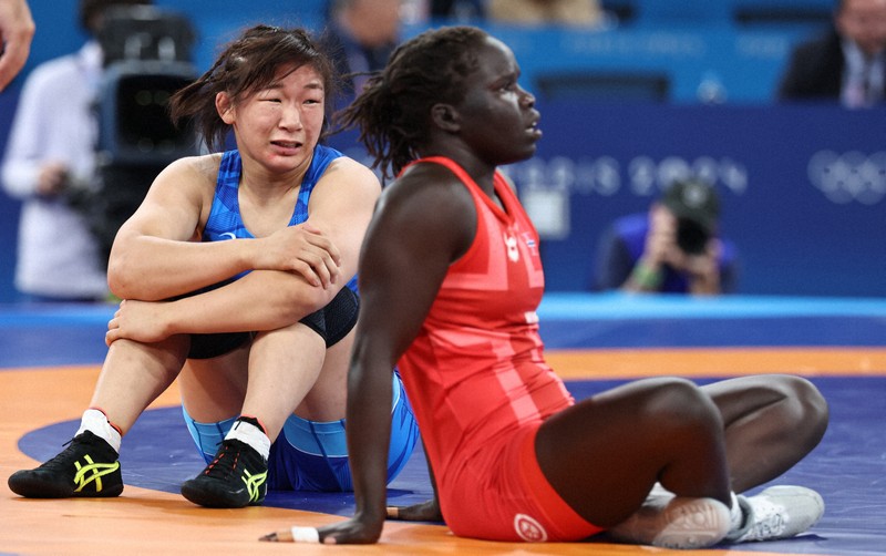 パリ五輪 レスリング女子62キロ級 [写真特集1/16] | 毎日新聞