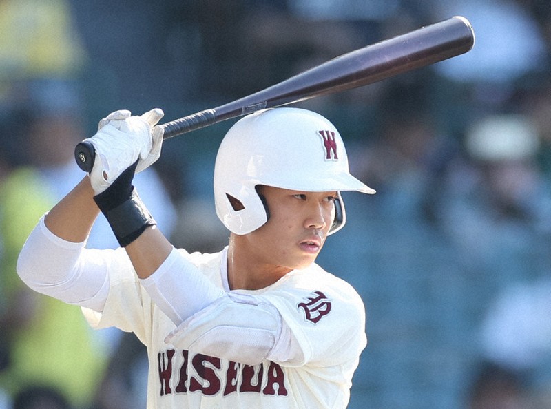 元巨人・三沢興一さん息子の由和選手が早稲田実1番打者 夏の甲子園