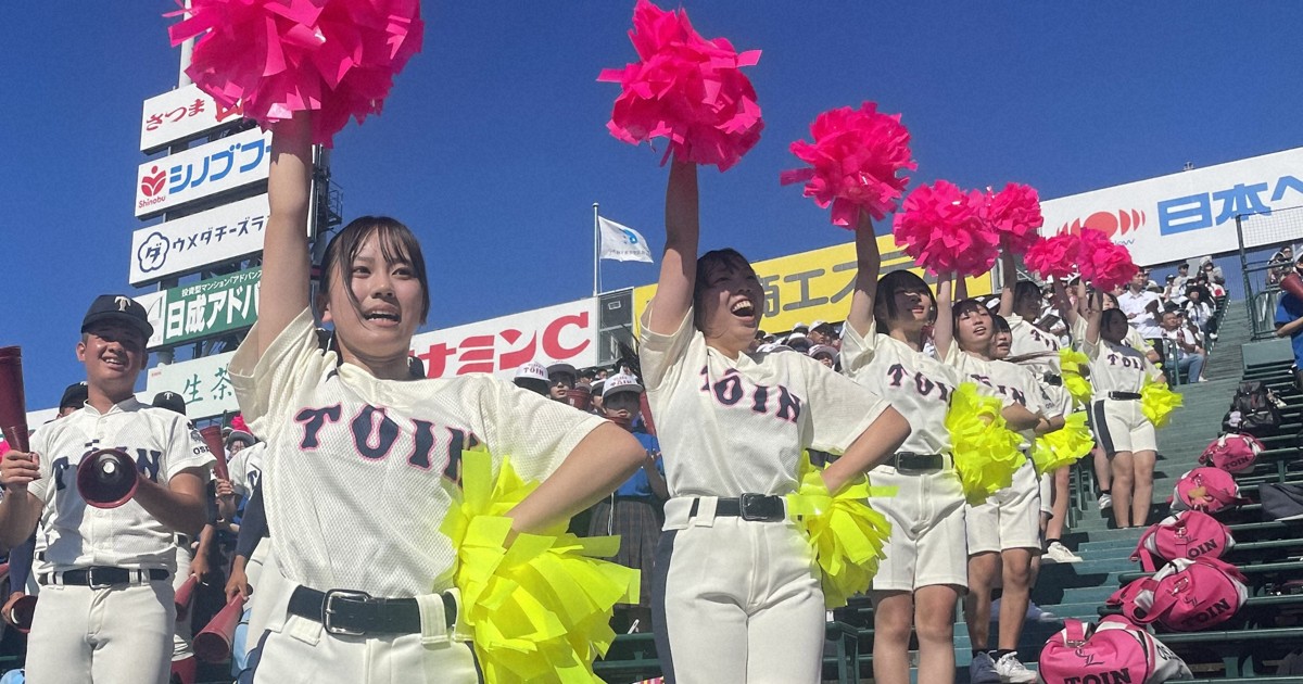 盗撮懸念でチアリーダーなしも 自衛するアルプス席 夏の甲子園 [写真