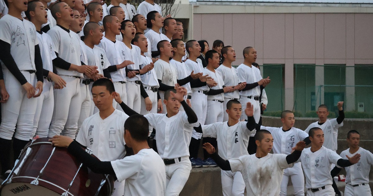 グラウンドからスタンドへ チームを支える広陵の応援団長 高校野球